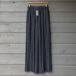 Ellison Pleated Pant Black Size Small Accordion Knife Pleated